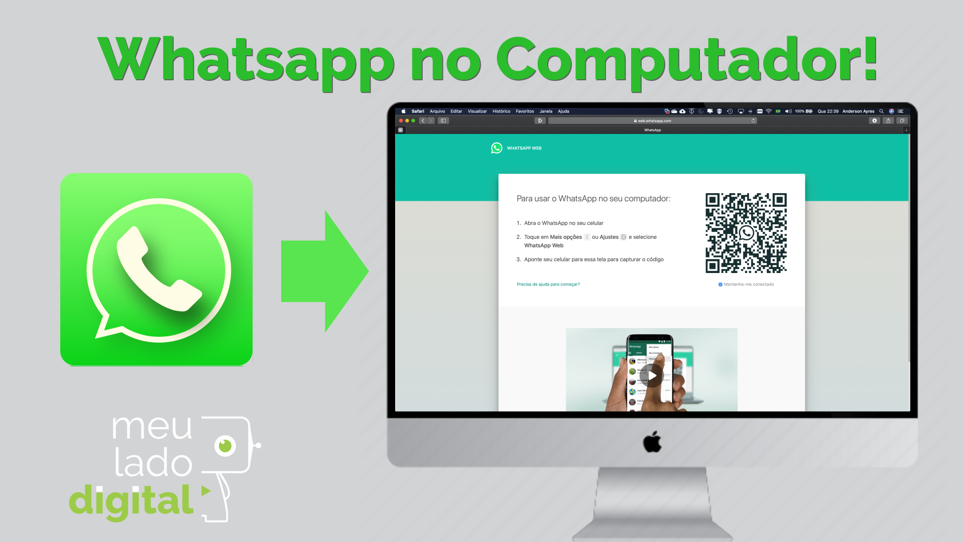 New Como Usar Whatsapp No Pc Sem Precisar De Celular 0354